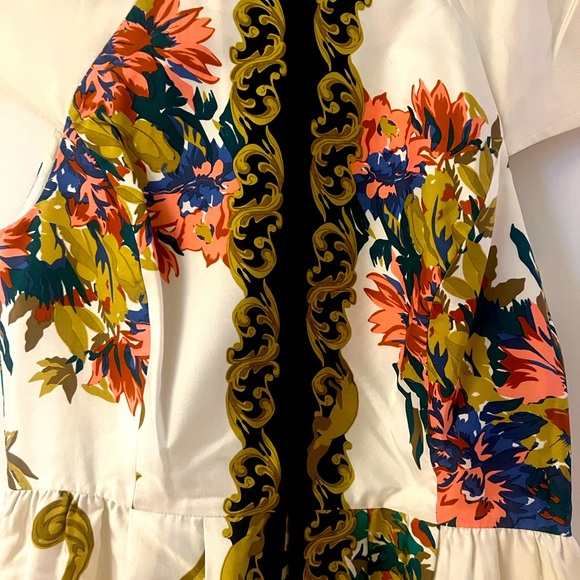 Vintage silk brocade Tibi dress - Picture 2 of 6